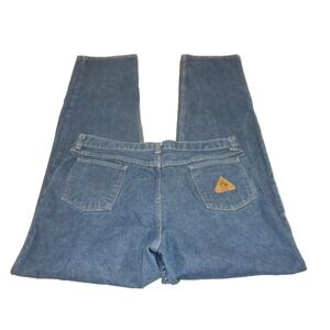 Bulwark Womens Jeans 36x40 Blue Denim Excel FR Flame Resistant Classic Fit CAT 2